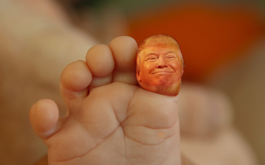The Donald Trump Foot
